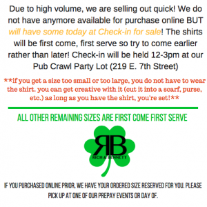 welcome to the official page of rich bennetts 18th annual st patricks day pub crawl pub crawl season is unlike any other in the city of charlotte